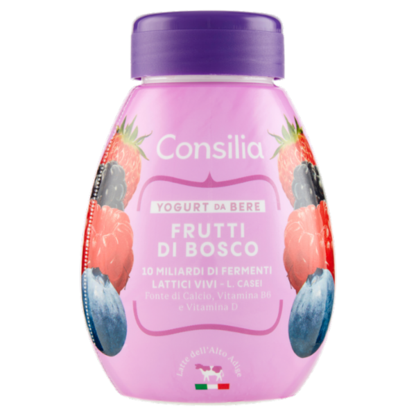 Consilia Yogurt da Bere Frutti di Bosco 200 ml