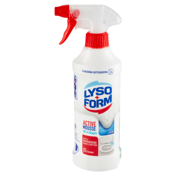 Lysoform Active Mousse Wc & Bagno Ocean 435 ml