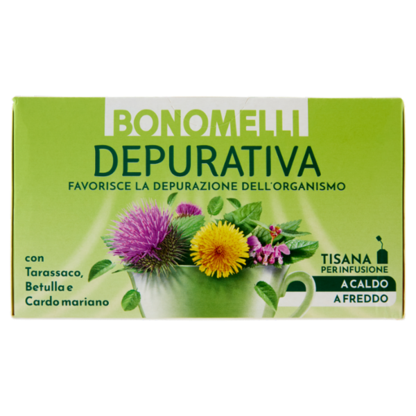 Bonomelli Depurativa Tisana per Infusione 16 Filtri 32 g