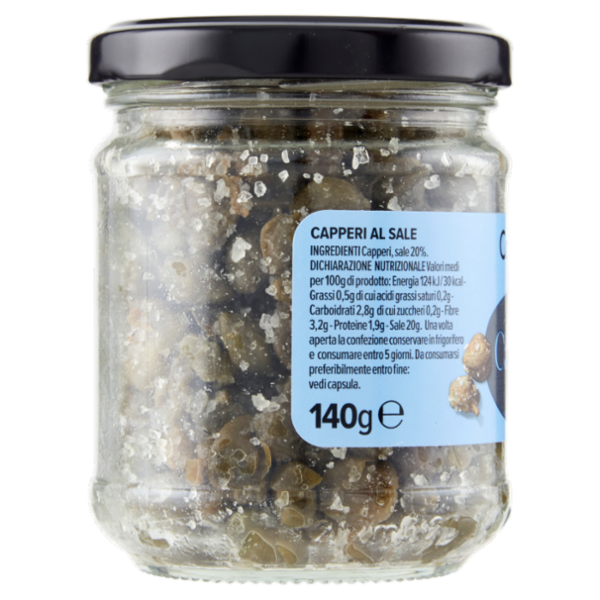 Consilia Capperi al Sale 140 g