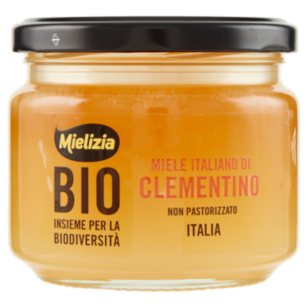 Mielizia Bio Miele Italiano di Clementino non Pastorizzato Italia 300 g