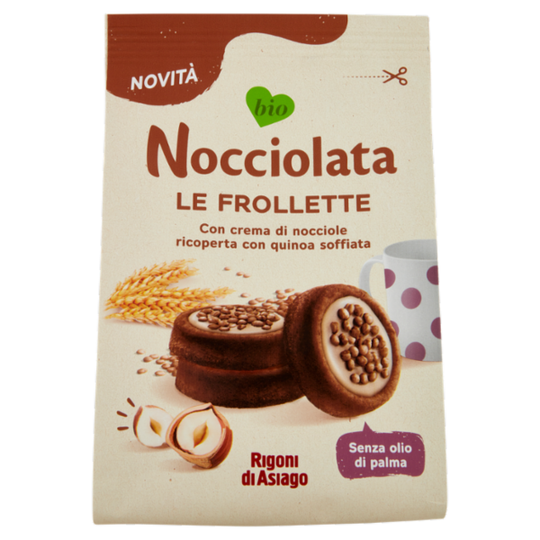 Rigoni di Asiago Nocciolata le Frollette al cacao bio 250 g