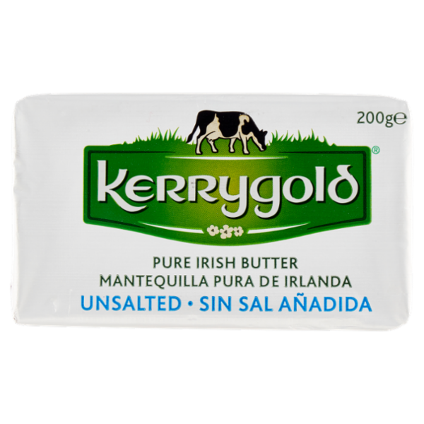 Kerrygold Burro Puro d'Irlanda Non Salato 200 g
