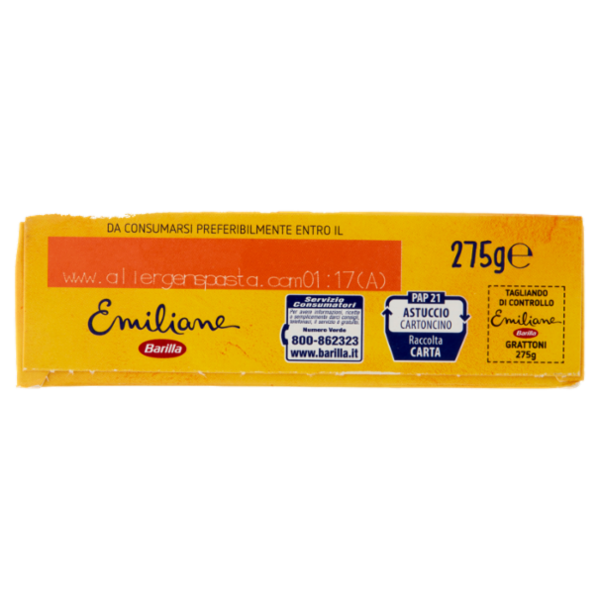 Barilla Emiliane Grattoni Pasta all'Uovo 275g