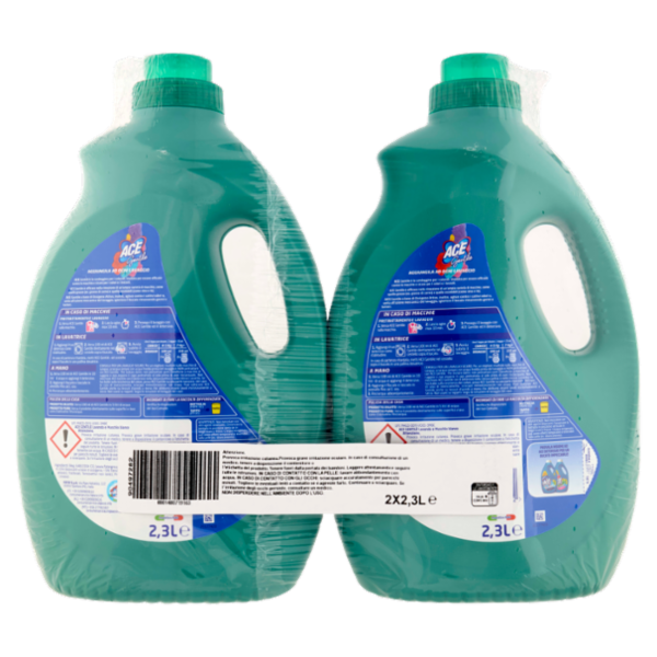 Ace Gentile Lavanda e Muschio Bianco Candeggina per Colorati 2 x 2,3 L