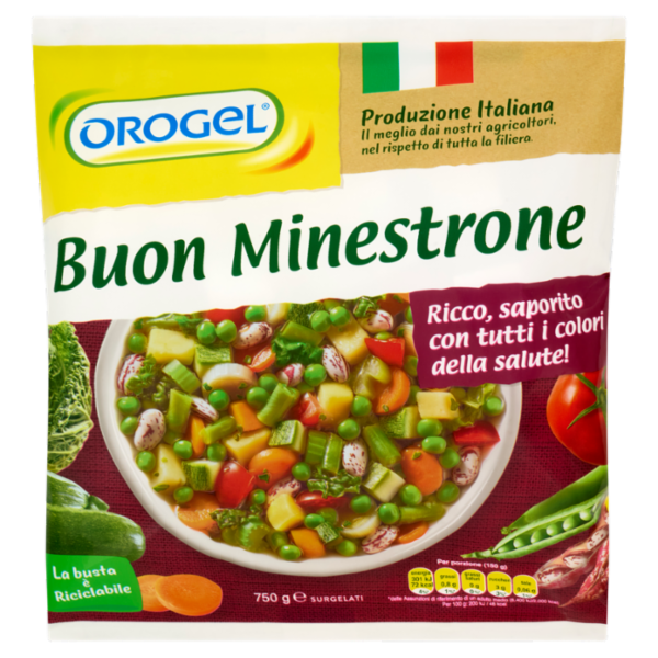 Orogel Buon Minestrone Surgelati 750 g