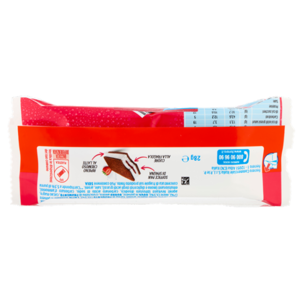 Kinder fetta al latte Fragola 5 x 28 g