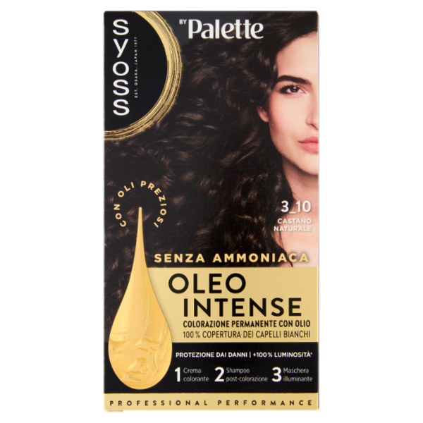 Syoss By Palette Oleo Intense 3-10 Castano Naturale