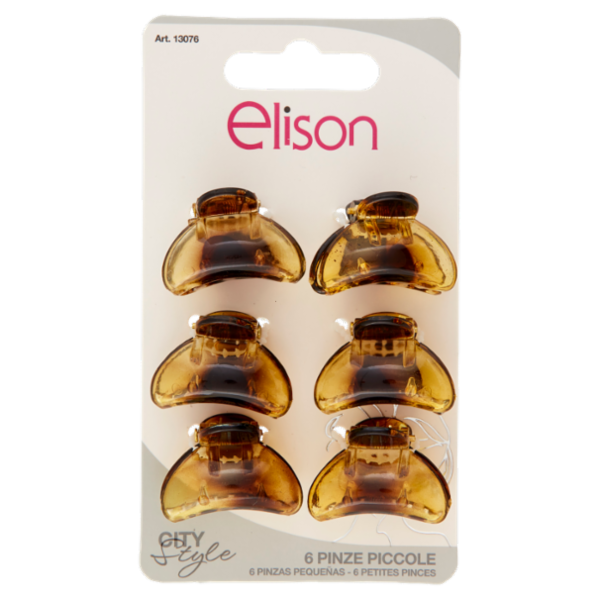 elison City Style Pinze Turtle Piccole 6 pz