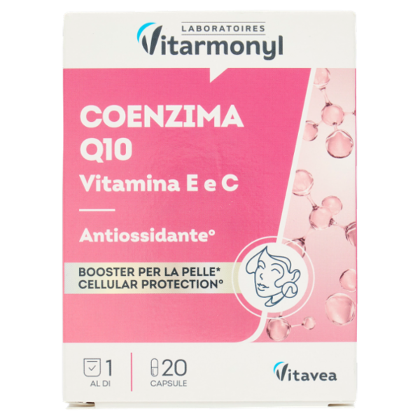 Laboratoires Vitarmonyl Coenzima Q10 Vitamina E e C 20 Capsule 7,70 g