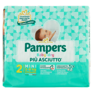 Pampers Baby-dry 2 Mini 24 Pz