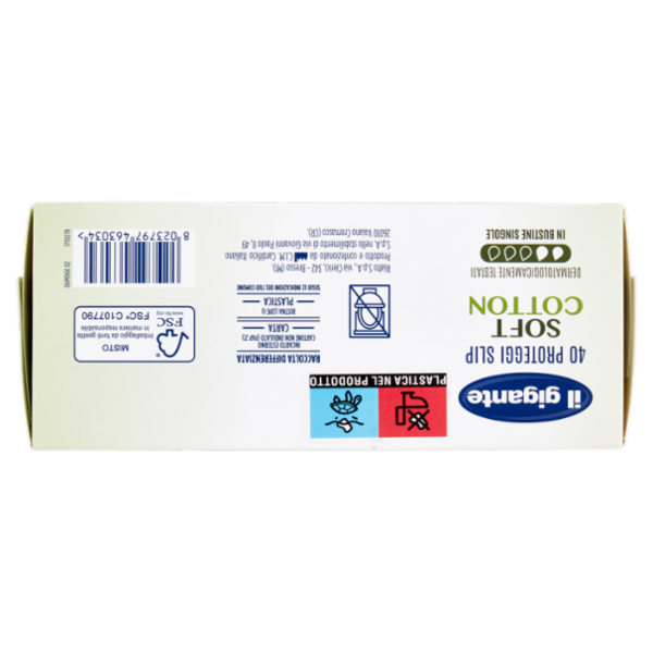IL GIGANTE Proteggi Slip Soft Cotton 40 pz
