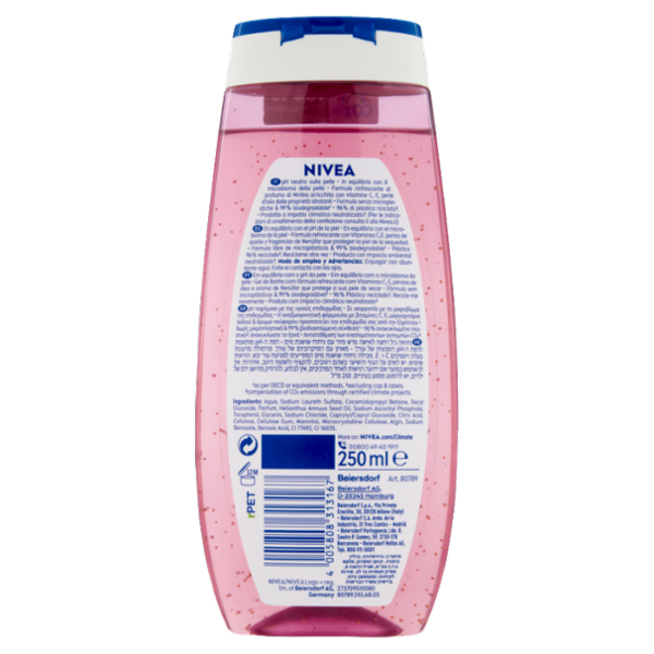 Nivea Shower Gel Waterlily & Oil 250 ml