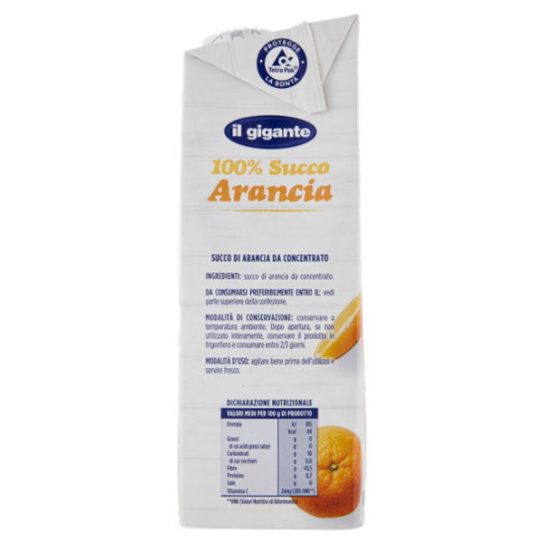 IL GIGANTE 100% Succo Arancia 1000 ml