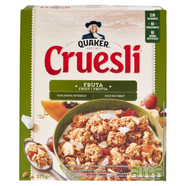 Quaker Cruesli Frutta 375 g