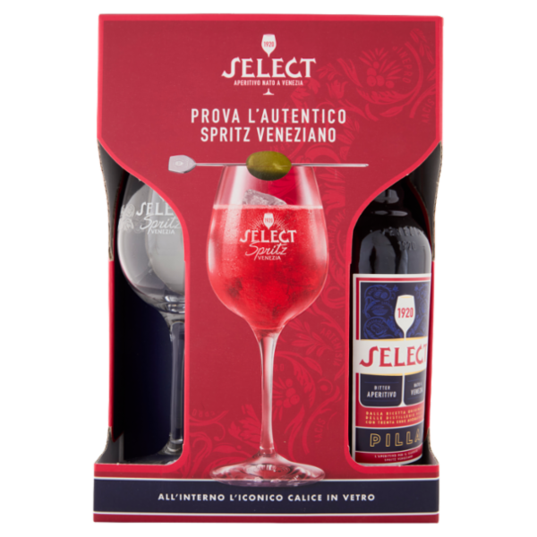 Select Aperitivo 70cl + Calice in Vetro