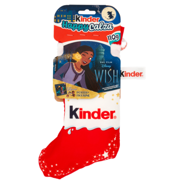 Kinder Happy Calza Wish 10 pezzi 110 g