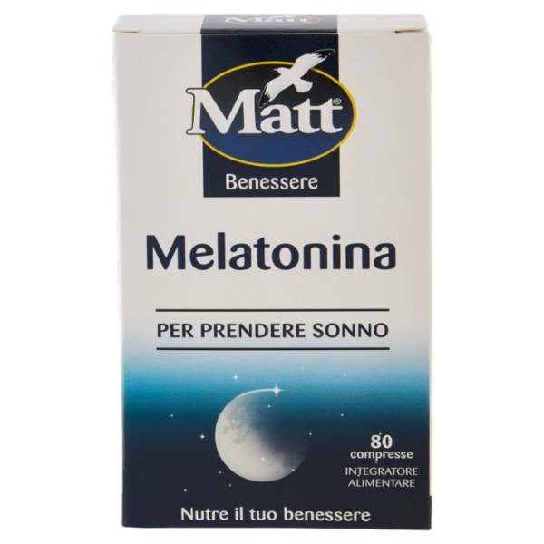 Matt Benessere Melatonina 80 compresse 6,8 g