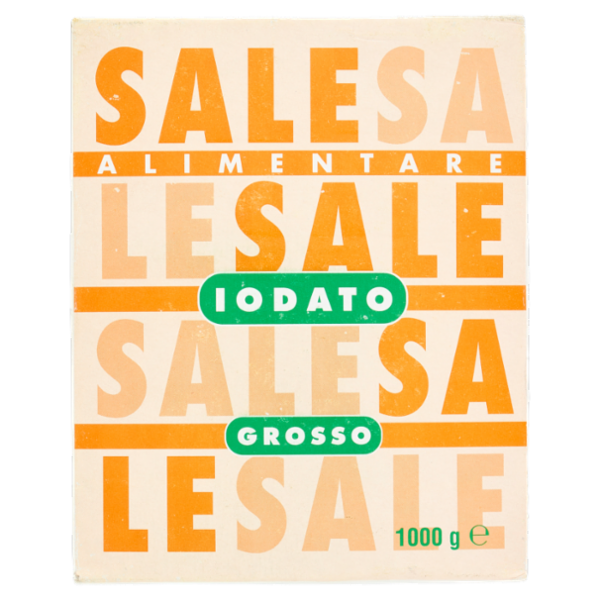 Italkali Sale Alimentare Iodato Grosso 1000 g