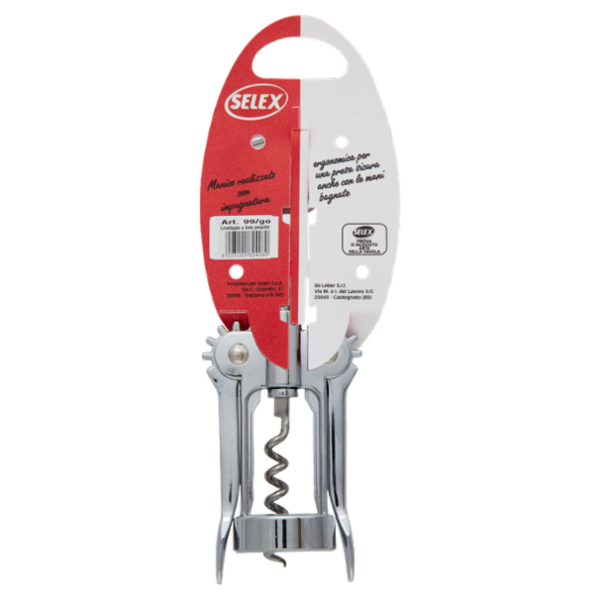 Selex Arte della Tavola Levatappo a Leva Pesante