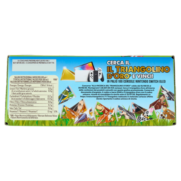 Valfrutta i Triangolini Pera Italiana succo e polpa Brik 8 x 100 ml