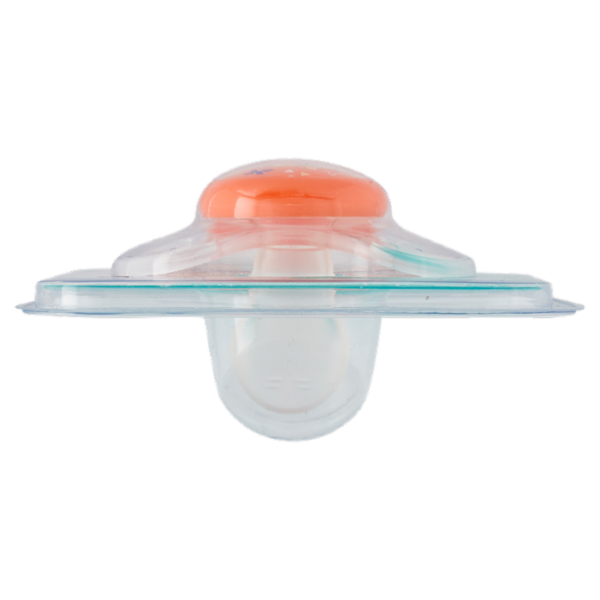 neo Baby Light Succhietto Anatomico in Silicone 6m+ Dino Arancio 2 pz