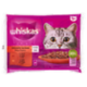 Whiskas Selezione Gustosa in salsa con manzo, con pollo 4 x 85 g