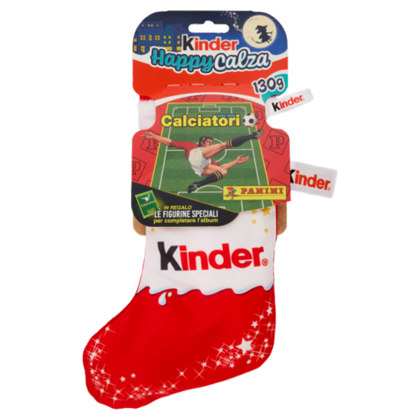 Kinder Happy Calza Calciatori Panini 6 pezzi 130 g
