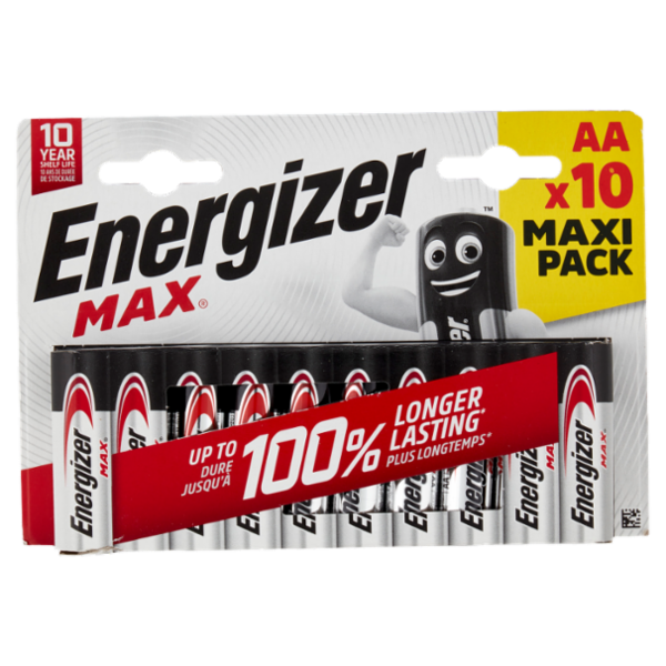 Energizer Max AA 10 pz