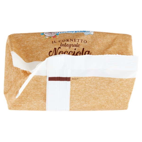 Mulino Bianco Cornetti Integrali alla Nocciola Merenda con 100% Farina Integrale 6 pezzi 300g
