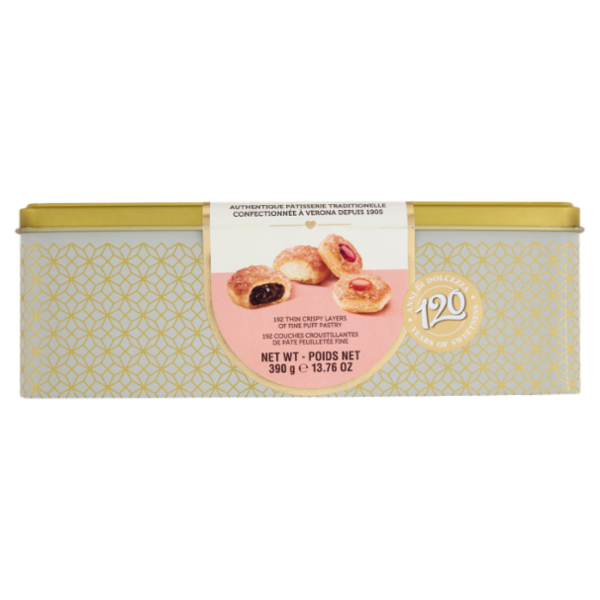 Matilde Vicenzi Millefoglie 192 Thin Crispy Layers of Fine Puff Pastry 390 g
