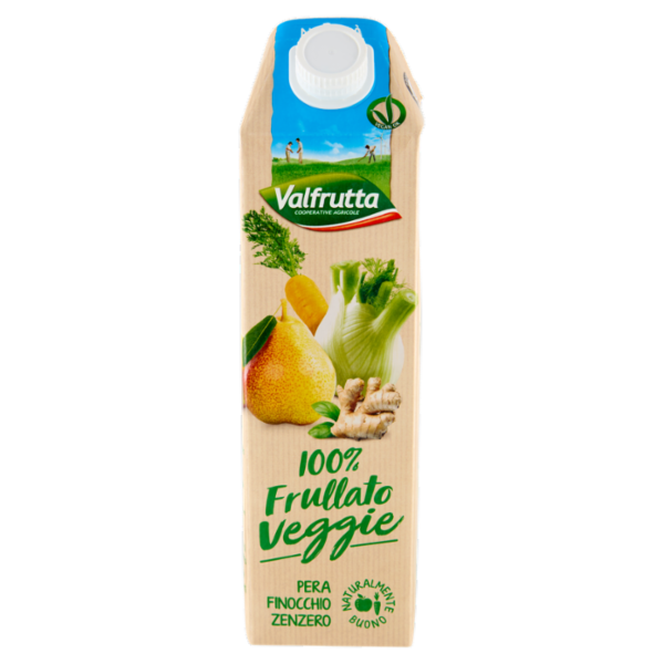 Valfrutta 100% Frullato Veggie Pera Finocchio Zenzero 1000 ml