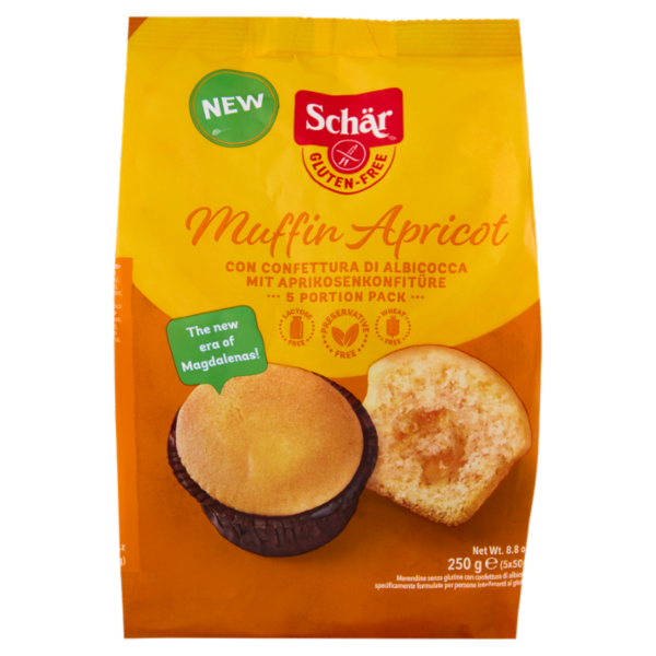 Schär Muffin Apricot 5 x 50 g