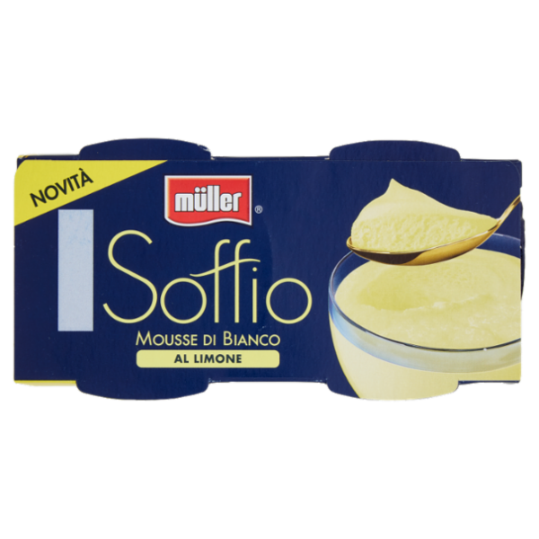 müller Soffio Mousse di Bianco al Limone 2 x 95 g