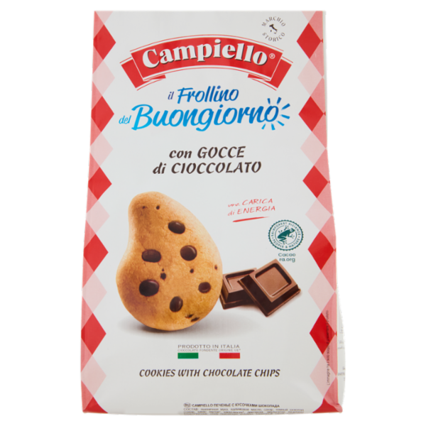 Campiello il Frollino del Buongiorno con Gocce di Cioccolato 350 g