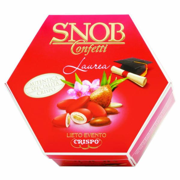Snob Confetti Mandorla Rosso Gr.500