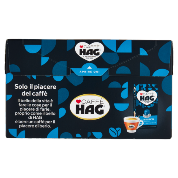 Caffè HAG Classico 6- 30 Capsule Caffè Compatibili con Macchine Nespresso*® Original 156g