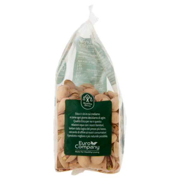Euro Company Pistacchi Tostati Non Salati 200 g