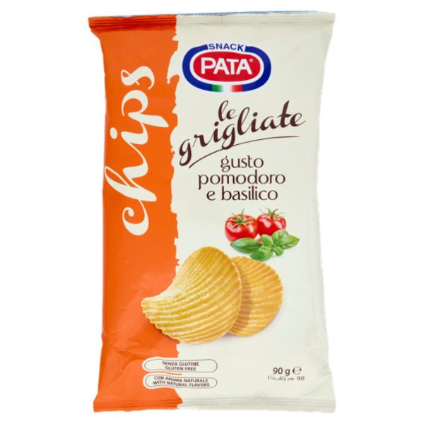 Pata chips le grigliate pomodoro e basilico 90 g