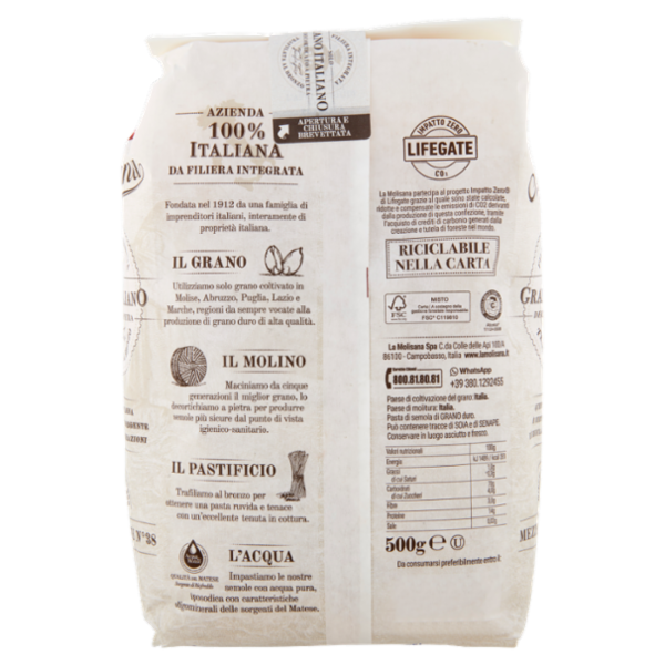 La Molisana 38 Mezze Maniche 500 g