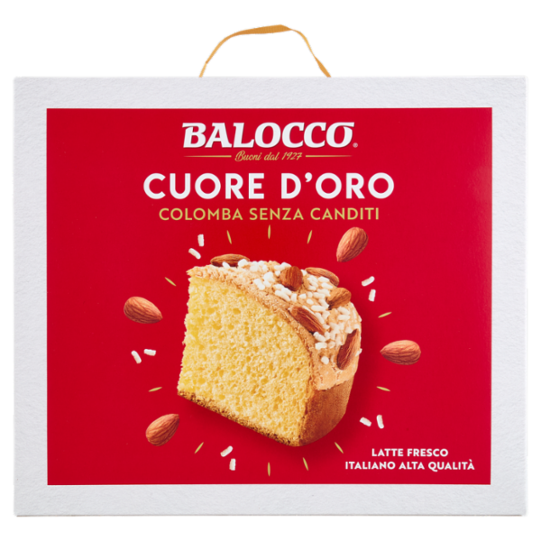 Balocco Cuore d'Oro Colomba Senza Canditi 700 g