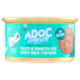 ADoC Complete For Cats Filetti di Tonnetto con Patate Dolci e Salmone in Brodo 80 g