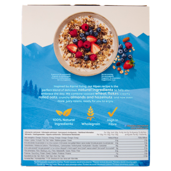 Alpen Muesli Recipe 560 g
