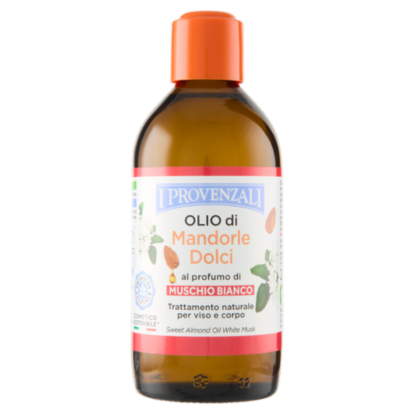 I Provenzali Olio di Mandorle Dolci al profumo di Muschio Bianco 200 mL