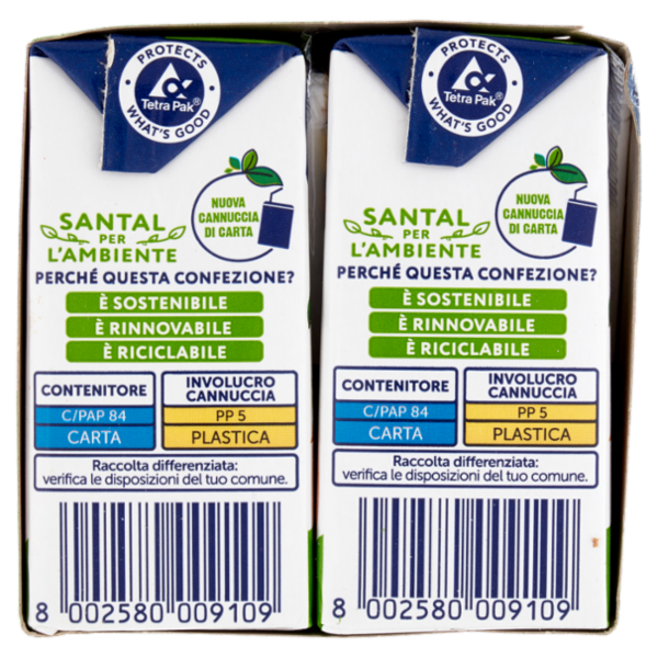 Santàl Dolce di Natura ACE Senza Zuccheri Aggiunti 6 x 200 ml
