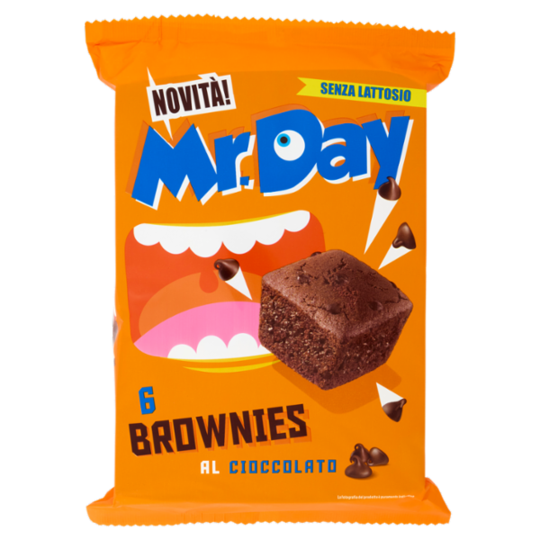 Mr.Day 6 Brownies al Cioccolato 6 x 35 g
