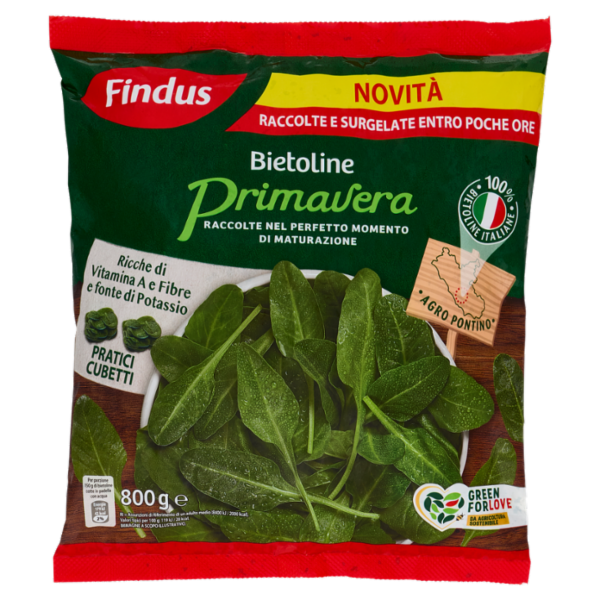Findus Bietoline Primavera 800 g