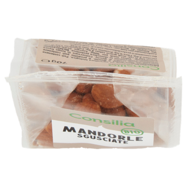 Consilia Frutta Secca Mandorle Sgusciate Biologiche 70 g