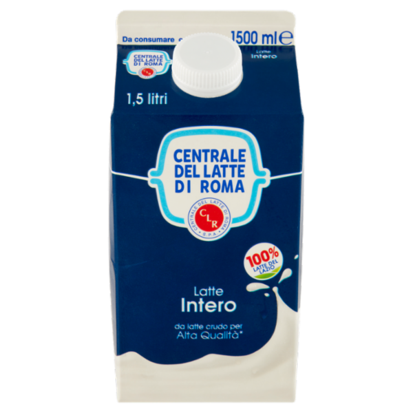 Centrale del Latte di Roma Latte Intero 1500 ml
