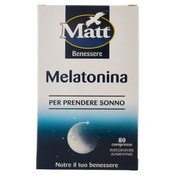 Matt Benessere Melatonina 80 compresse 6,8 g
